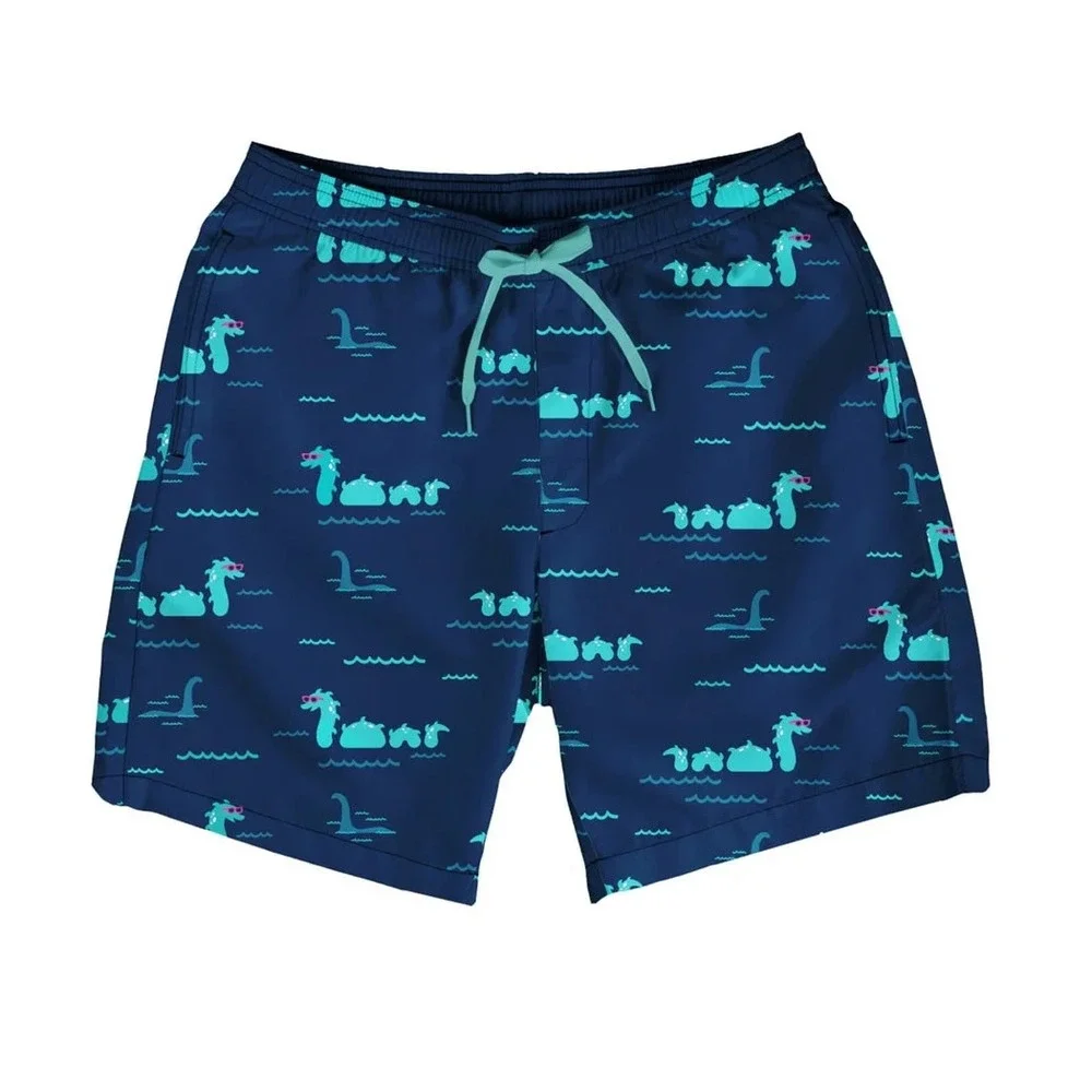 TIPSY ELVES NOTHIN' BUT‎ NESSY STRETCH SWIM TRUNKS Men's Size Medium NEW!!